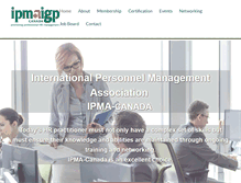 Tablet Screenshot of ipma-aigp.com